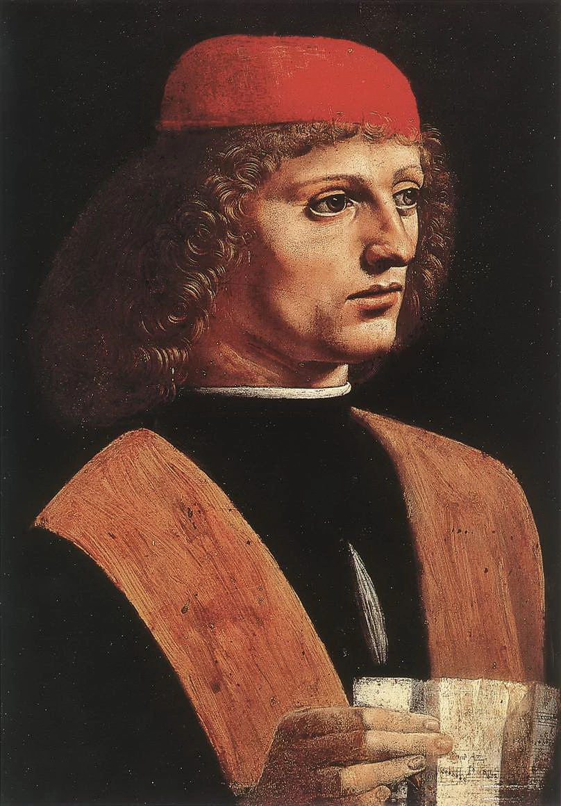 43-Ritratto di musicante-Pinacoteca Ambrosiana, Milan